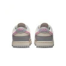 Nike Women's DUNK LOW NEXT NATURE Sports Casual Shoes - White/Gray - View 9