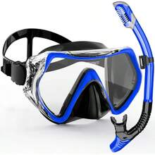 Diving Mask - Blue - View 6