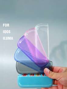 1pc New Multi-Color Transparent Protective Case For IQOS ILUMA I, Decorative Accessory Suitable For IQOS ILUMA I, Wear-Resistant TPU Material Anti-Drop, Full-Bodied Feel, Electronic Cigarette Accessory Protective Case, Gifts - Multicolor - View 10