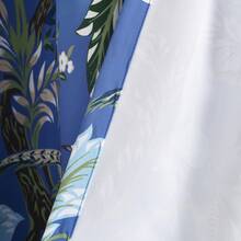 LUSH DECOR Dolores Light Filtering Window Curtain Panels Blue 52x95+2 Set Halloween-Fall Decor-Room Decor - 藍/綠 - 查看 7