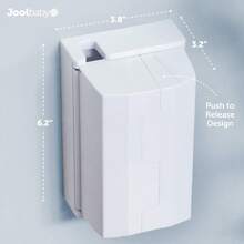 Jool - Caja de enchufe para  infantil (2 unidades) Dúplex y decorador, botones de acceso ocultos y amplio compartimento - 1 - Ver 4