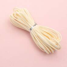 10m 2.5mm 扁平仿麂皮編織繩，韓式天鵝絨皮革繩，DIY項鍊珠寶製作材料 - rope cords - 查看 8