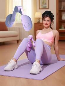1Pc Thigh Master, Thigh Exerciser, Thigh Trainer Hip Trainer Kegel Exerciser, Pelvic Floor Trainer, Kegel Trainer For Postpartum Rehabilitation, Trimmer Inner Thigh, Thigh Toner Workout, Thigh Workout Equipment For Home Gym Yoga Sport Weight Loss, Cellulite, Maigrir, Perte Be Poids - Multicolor - View 2