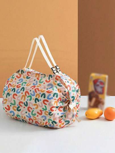 Bolsas de supermercado reutilizables con asas, de gran capacidad, plegables, lavables, tipo bolso de viaje para almacenamiento y transporte