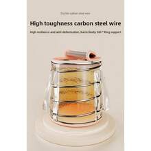 1 件便携式可折叠足浴桶，加厚足浴盆，家用多功能药用足浴盆