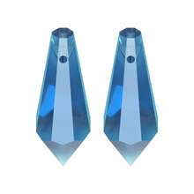 5个/包 14*38mm 单孔锥形悬挂配件,适用于DIY窗帘、窗饰、照明、烛台、阳光捕捉器 - 14*38mm中南柱(5顆) - 查看 29