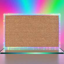 1.5'x2.5' Beige Coir Doormat For Outdoor Entryway - Dirt Trapping & Easy Clean