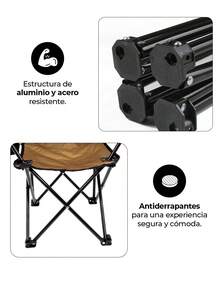 Kids' Folding Chairs - Coffee Brown - View 5