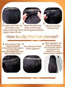 شعر بشري ريمي موجي الجسم، تمديد شعر بشري عذراء طبيعي أسود، تمديد شعر مشبك، تمديد شعر نسيج، تمديد شعر