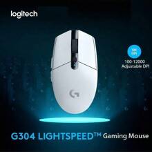 Logitech G304 Wireless Gaming Mouse Lightweight Gaming Engine Portable Design One-Touch Switching Between Multiple Devices Applicable To IPad Android Laptops Office And Gaming Dual Mode Blue