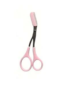 1 pieza, Cortapelos de cejas/Recortadora de cejas en forma de media luna, cuchilla segura, rasuradora de cejas para principiantes, set exclusivo para hombre/mujer