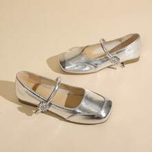 Women Flats - Bạc - Xem 8