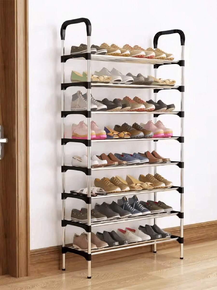 Mueble Zapatero Vertical, 7 Repisas para Calzado Deportivo y Casual - Multicolor - Ver 1