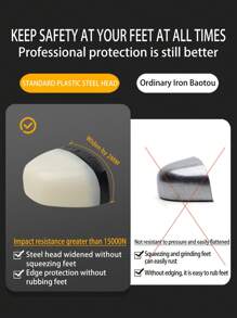 新款时尚运动安全靴，超轻增高安全鞋；女士软底耐磨舒适鞋；绝缘透气抗冲击防刺穿工作鞋女鞋。