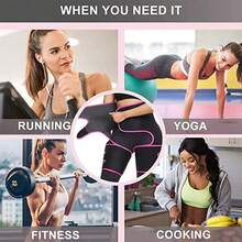 3 In 1 Tummy Control Shapewear Breathable Adjustable Waist Trainer Hip-Lifting Tummy Control Sports Abdomen Slimming Belt - Multicolor - View 7