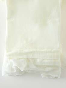 1/2/4 Pcs Girls Lace Trim Capri Pants, Lightweight Breathable Girls Princess Leggings For Summer - Multicolor - View 6