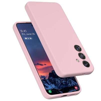 Funda de teléfono de silicona líquida con protección completa TPU A56 A36 A26 A16 A06 5G 360, funda trasera de TPO Galaxy S25 S24 S23 S22 S21 Ultra FE