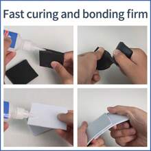 1-5pcs 496 Household Special Glue, Strong Glue, 3 Seconds Instant Glue, Traceless Repair Glue, Anti-Fall, Long-Lasting, Adhesive For Metal/Rubber/Plastic/Glass/Ceramic/Stone/Acrylic, Used For Home Repair, Furniture Repair, Handmade Crafts