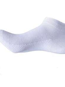 KIT 3 6 12 Unisex Winter Socks, Short, Smooth, With Massaging Sole, Resistant, Anti-Pilling, Absorb Sweat And Prevent Odors 35-40 - trắng - Xem 3