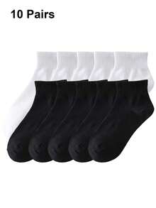 1/4/5/8/10 Paar gestreifte Muster Damen Herren Unisex Paar Sport Socken Knöchelsocken Frühling Sommer Geschenke