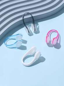 Silikon Schwimmnasenklemme, wasserdicht und rutschfest, geeignet für Schwimmtraining