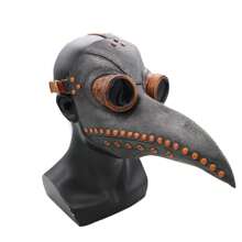 1pc Realistic Bird Beak Mask, Headpiece Costume Prop, Bird Doctor Mask, Masquerade Party Festival Bar Decor, Horror Style Mask