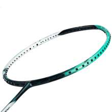 LI-NING HALBERTEC 6000 (4U) Series Badminton Racquet – Enlarged Effective Defensive Area, Shock Absorption (Single Racquet, Unstrung), High-Rigidity Carbon Fiber, Weight 80-85 Grams, Maximum String Tension: 30 Lbs, Model AYPU007