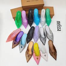 Women Flip-Flops - Blue Crystal - View 6