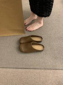 Women Flip-Flops - Brown - View 8