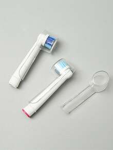 Electric Toothbrush Storage Box, Travel Electric Toothbrush Storage Box, Solid Color Electric Toothbrush Storage Box, Portable Universal Electric Toothbrush Storage Box, Translucent Toothbrush Travel Box, Toothbrush Head Plastic Dustproof Cover, Portable Travel Container Simple Toothpaste Storage Box, Back To School, Back To School Supplies. - Multicolor - View 12