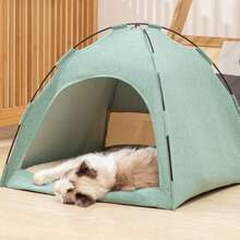 Tent Bed Large Space Breathable Comfortable Washable Pet Tent House Pet Dog All Seasons S Size Tent Bed Tent - B - Xem 2