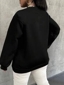 Sudadera con capucha de moda para mujer, sudadera con estampado de lema de bruja, blusas de Halloween, camiseta gráfica para mujer, otoño e invierno, camisetas gráficas para mujer