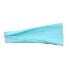 Cinta elástica para la cabeza de yoga de unicolor para mujeres, diadema de moda para maquillaje y deportes, banda vintage para el cabello, accesorio para el cabello