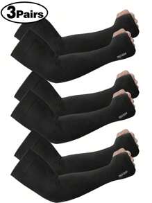 1 زوج و3 أزواج من أكمام الذراع للرجال والنساء ذات خاصية حماية من الأشعة فوق البنفسجية والضغط والعزل، أكمام تبريد جديدة للشمس لكرة القدم والغولف والكرة الطائرة أكمام ضاغطة لعيد الميلاد