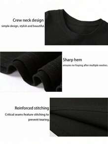 100% Cotton Teacher Halloween Shirt, Halloween Teacher Shirt, Trick Or Teach Shirt, Spooky Teacher T-Shirt, Retro Ghost Teacher Shirt,Fall Teacher Shirt - 黑色 - 查看 6