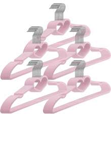 5 Stücke Herz-Kleiderbügel-Set - Süße 360 Grad drehbare Haken-Kleiderbügel, Schwerlast rutschfeste Jacken-, Hosen-, Hemd-, Anzug- und Kleider-Bügel - platzsparende Schrank-Organisation für Schlafzimmer, Waschraum & Reisen - perfektes Geschenk für Frauen, Teenager, Modebewusste (Valentinstag, Muttertag, Weihnachten) - Pastell-ästhetische Bügel, Plastik-Kleiderschrank-Essentials, unverzichtbare Wohndekoration
