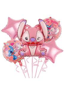 Set di forniture per feste con palloncini, palloncini in pellicola di alluminio a punto, palloncini a forma di principessa e angelo, decorazioni per compleanni e regali