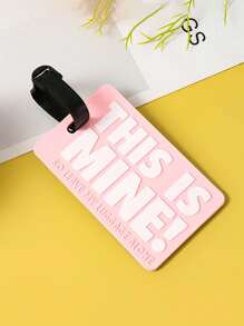 Personalized PVC Luggage Tags Suitcase Labels Travel Accessories Ideal Gift For Her Travel Essentials For Travel Backpack Travel Bag Luggage Suitcase Travel Gear Back To School Luggage Tag Travel Accessories Travel Essentials Travel Organizer For Beach Summer Vacation Back To School - Multicolor - View 1