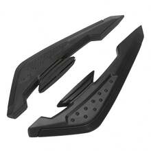 2pcs/Set Motorcycle Side Wing Air Spoiler Wing Universal Car Side Panel Air Knife Air Deflector Fairing Decorative Stickers For Car Scooter Motorcycle Body Exterior Decoration Accessories