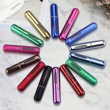 5ml Refillable Travel Perfume Atomizer Spray Bottle, Portable Bottom Filling Perfume Bottle - bright pink - 查看 4