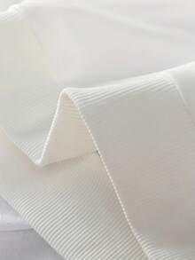 海龟印花保暖抓绒内里宽松圆领棉质卫衣，女士款，休闲/学院风，适合家庭聚会、春假、春夏、情人节、狂欢节、派对、海滩、婚礼、健身房等场合。 - 白色 - 查看 4