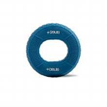 1 pièce Anneau de force en silicone, entraîneur de préhension élastique pour l'exercice de la main des étudiants, la relaxation et l'entraînement de la force, cercle de fitness