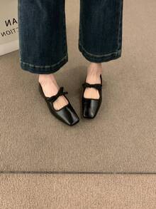 Women Flats - Silver - View 7
