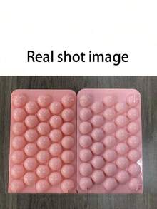 1 Ice Cube Tray (Small/Medium/Large) And Lid For Making Ice Cubes, Refrigerator Ice Cubes, Mini Round Ice Cubes, Suitable For Tea And Coffee - Multicolor - View 5