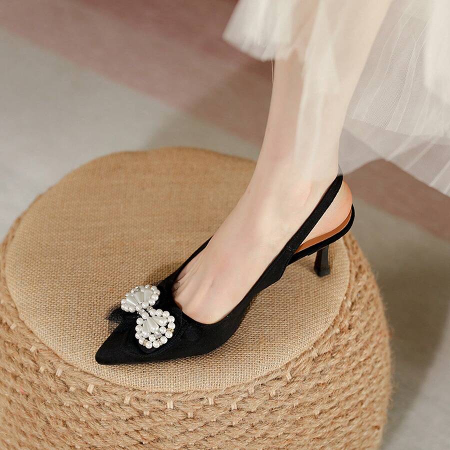 Women Pumps - 黑色 - 查看 1