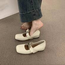 Sapatos de plataforma e anabela femininos - Preto - Ver 2