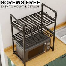 Versatile Kitchen Organizer With Hooks-Waterproof