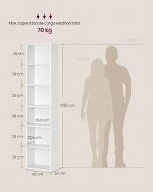 Storage Rack - Blanc - Voir 6