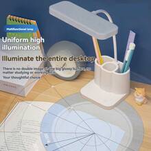 Desk Lamp, LED Flexo With Night Light, 3 Modes Dimmable LED Desk Lamp With 360° Gooseneck, Eye Care Desk Light For Study Office Reading