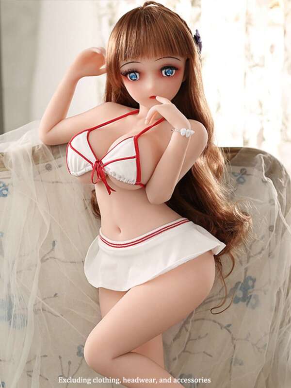 Muñeca sexual realista de tamaño natural con Body femenino, equipada con senos y glúteos suaves y grandes, adecuada para vagina, ano y pechos. Una muñeca de tamaño real para un almacenamiento y limpieza fáciles, sin ropa incluida.
